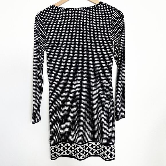 Michael Michael Kors XS Blue Print Women Dress - Picture 3 of 6